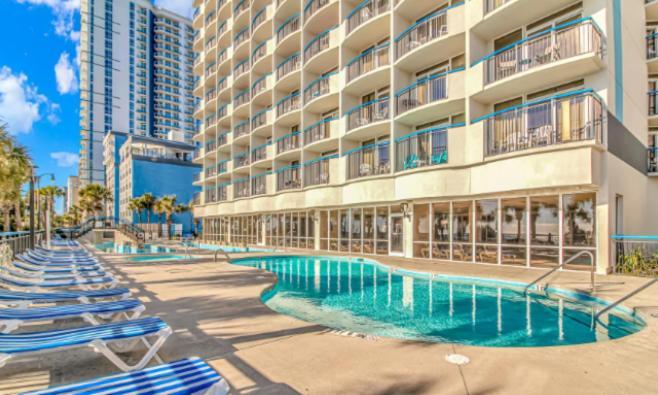 Recently Remodeled Double Queen Condo- Oceanfront Views! Boardwalk 135 Myrtle Beach Exterior foto